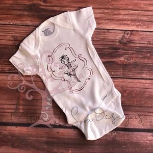 Girls Ballerina Onesie Newborn